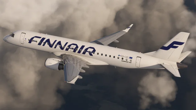 FlightSim Studio AG E190 Climbing from EFHK - Microsoft Flight Simulator 2024 screenshot by LisandroSpotting