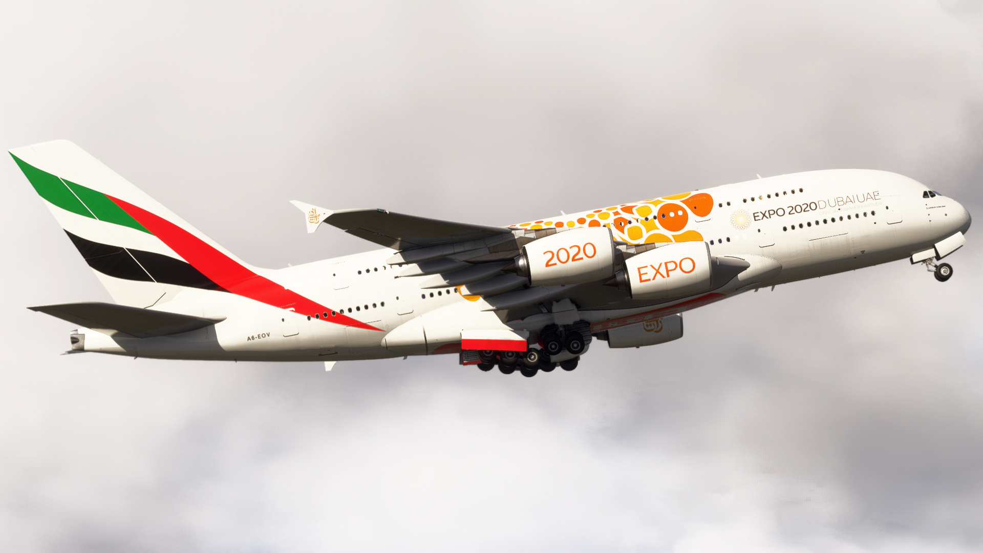 iniBuilds A380 Airliner Taking Off from LFPG
