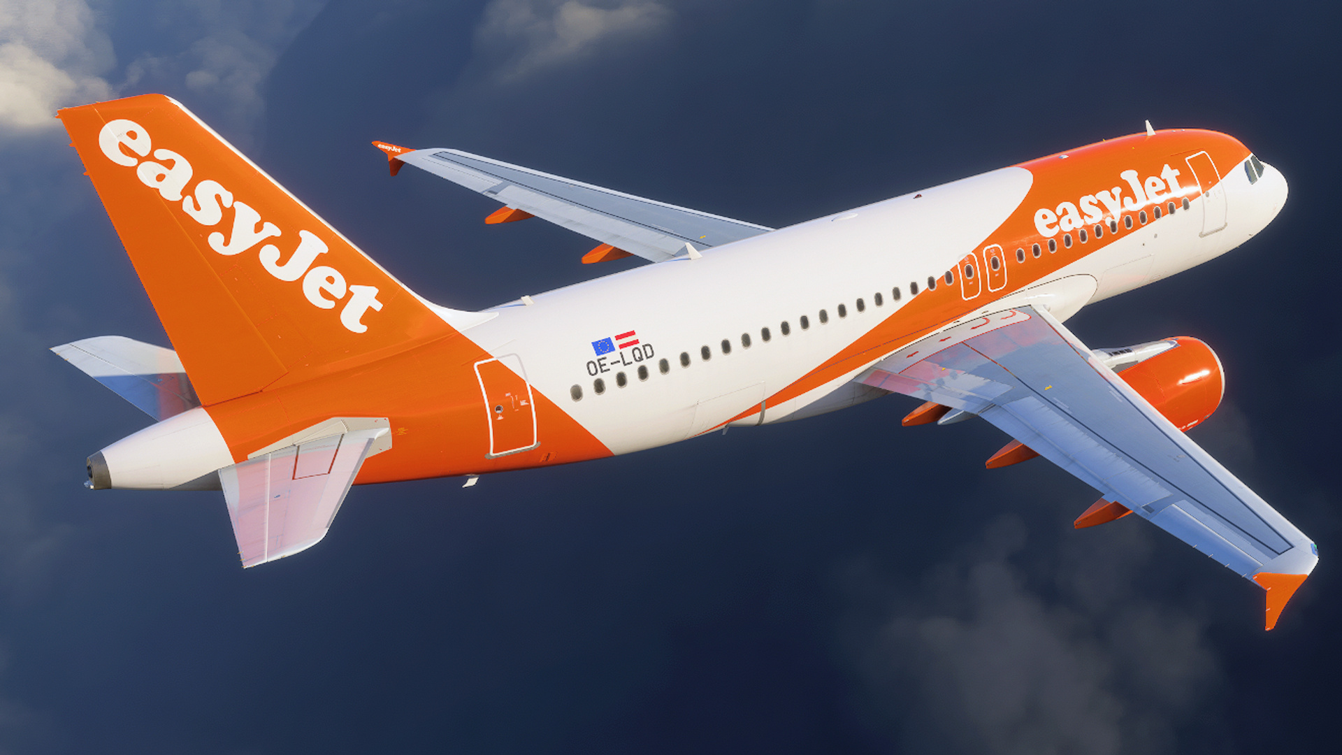 Fenix Airbus A319 Climbing from EGBB