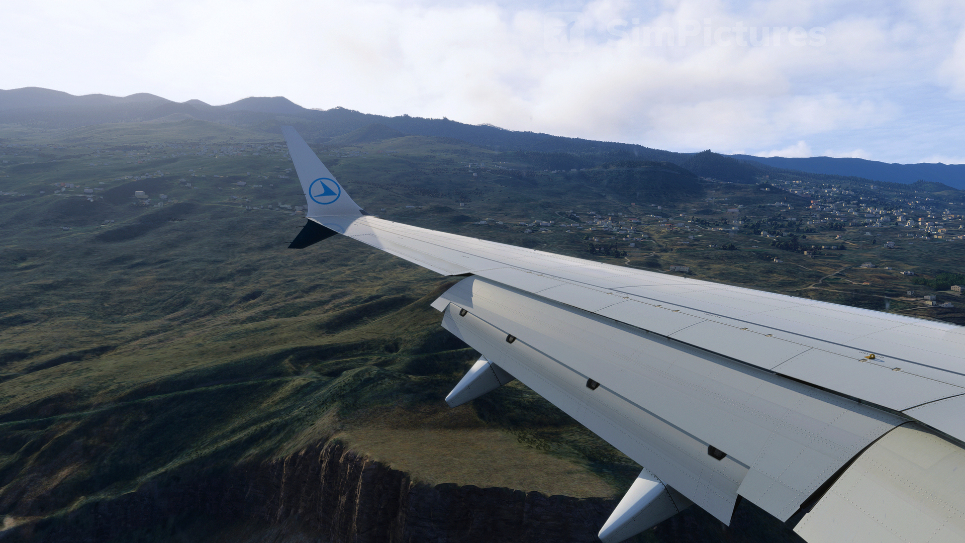Wing View of iFly Boeing 737 MAX8