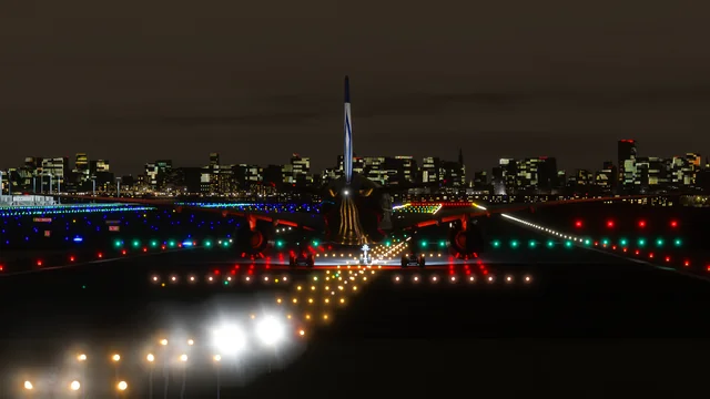 Runway at RJTT - Microsoft Flight Simulator 2024 screenshot by Steptic