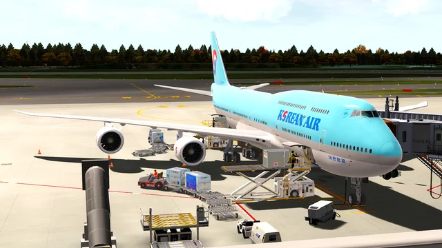 PMDG 747-8i On the Ramp at RJAA - Prepar3D v4 screenshot by FLCH_747