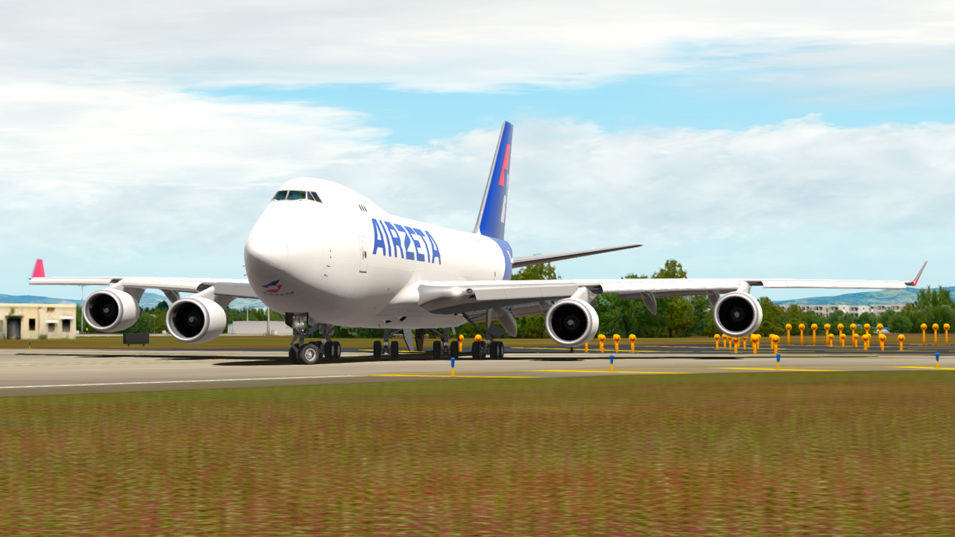 PMDG 747-400F Taxiing at ZGGG