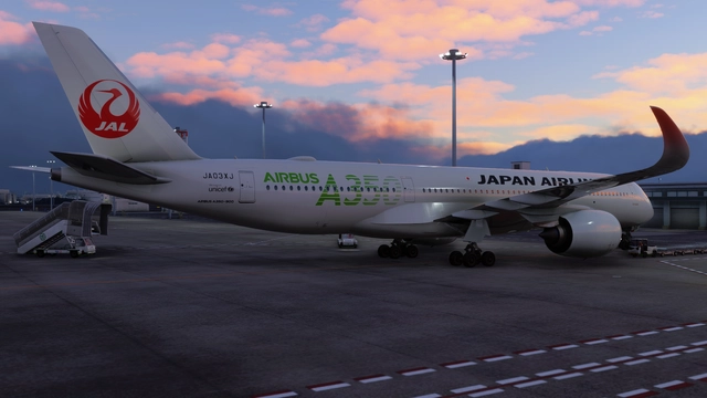 iniBuilds Airbus A350-900 On the Ramp at RJTT - Microsoft Flight Simulator 2024 screenshot by PanekMs