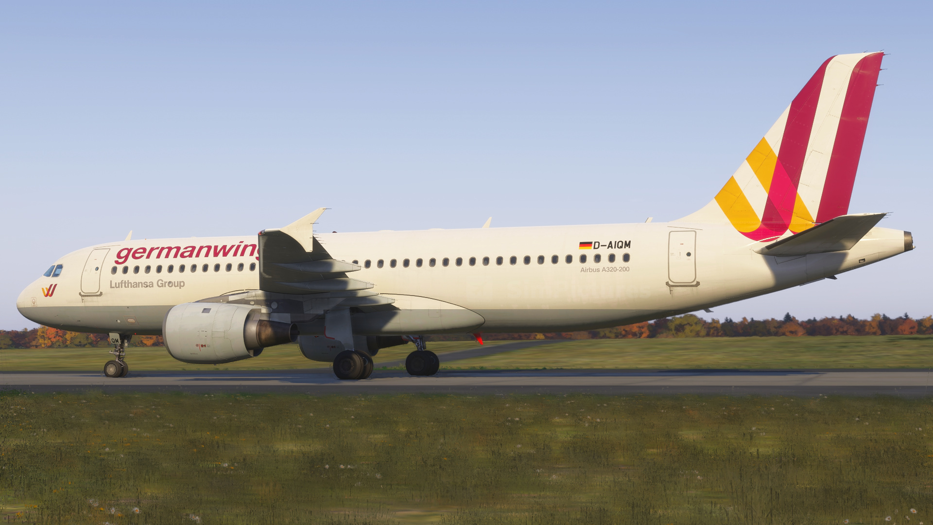 Fenix Airbus A320 Taxiing at EDDK