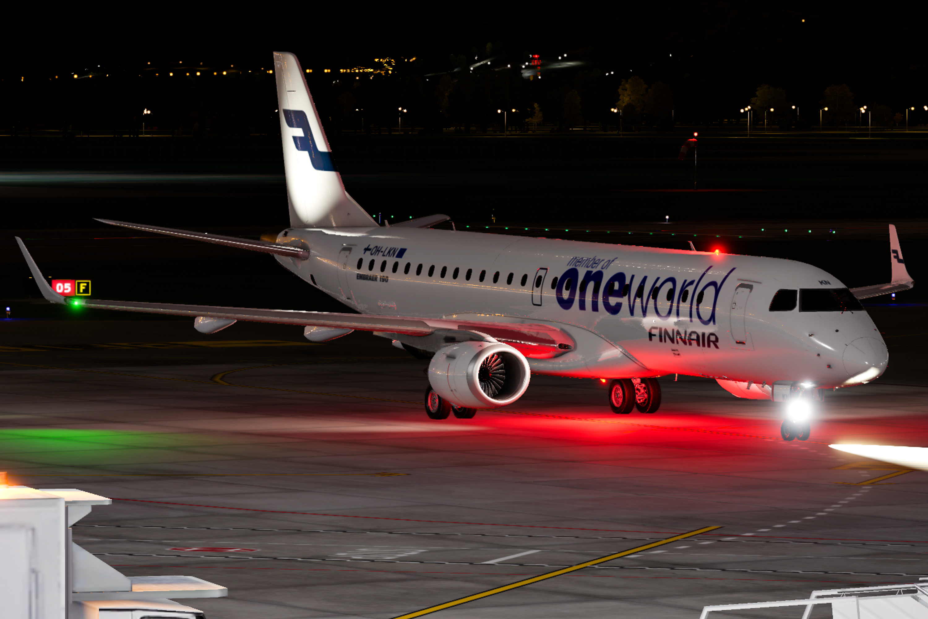 X-Crafts E-Jets Embraer E190 Taxiing at LIRQ