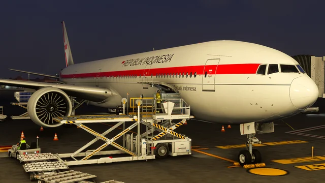 Ground Operations at WIII - Microsoft Flight Simulator 2024 screenshot by Steptic