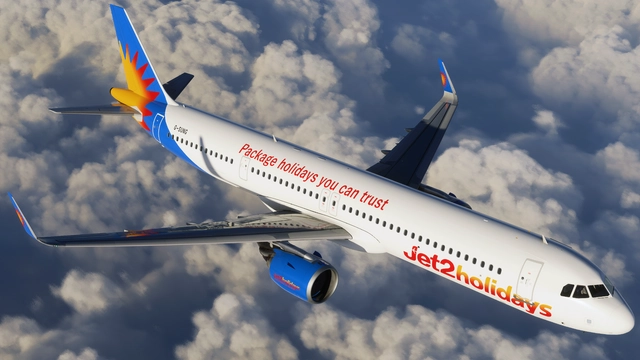 FSLabs A321neo Cruising over Portugal - Microsoft Flight Simulator 2024 screenshot by olliexs