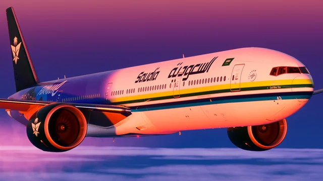 PMDG Boeing 777-300ER Cruising over Maine - Microsoft Flight Simulator 2024 screenshot by Steptic