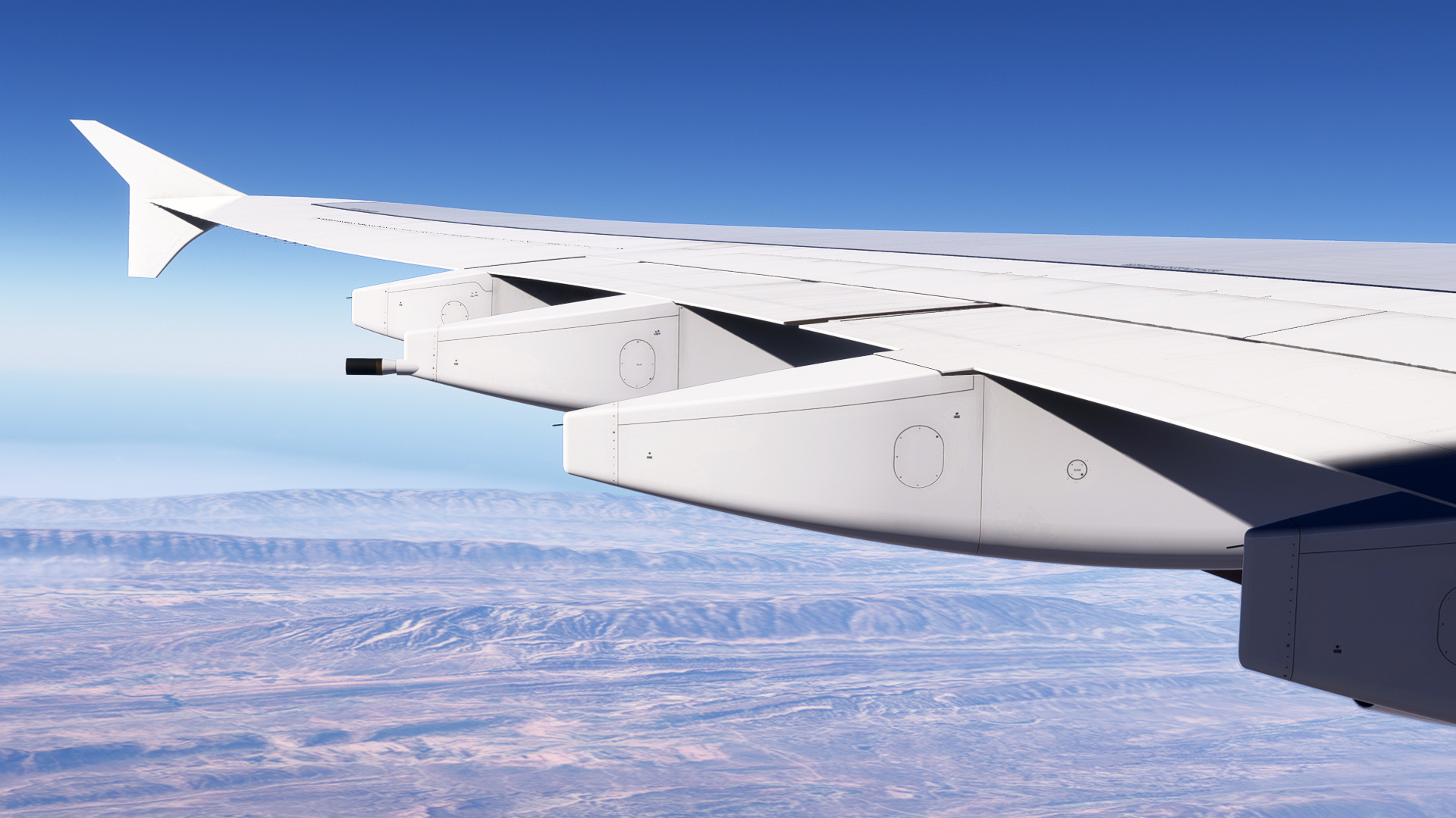 iniBuilds A380 Airliner Cruising over Iran