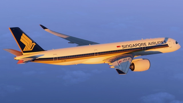 iniBuilds Airbus A350-900 Cruising over Australia - Microsoft Flight Simulator 2024 screenshot by PanekMs