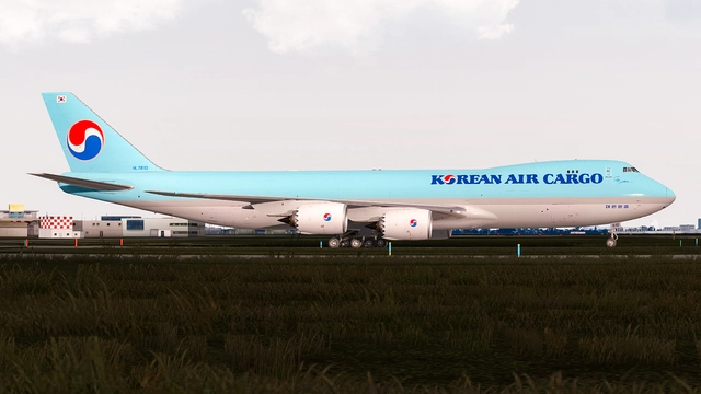 PMDG 747-8F Taxiing at EHAM - Prepar3D v4 screenshot by FLCH_747