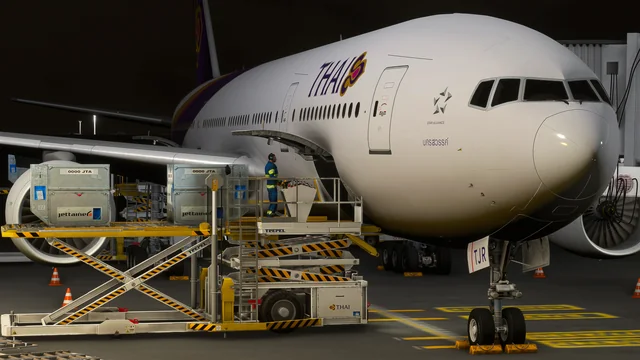 Ground Operations at VTBS - Microsoft Flight Simulator 2024 screenshot by Steptic