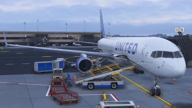 Ground Operations at KEWR - Microsoft Flight Simulator 2024 screenshot by valengnzles_