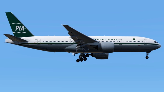 PMDG 777-200ER Landing at ZBAA - Prepar3D v5 screenshot by LHAviation