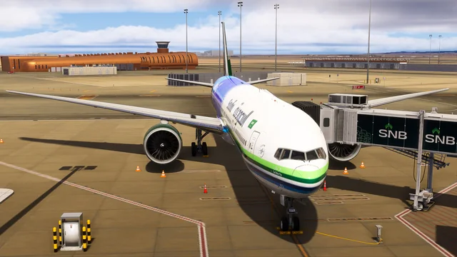Ground Operations at OEJN - Microsoft Flight Simulator 2024 screenshot by Steptic