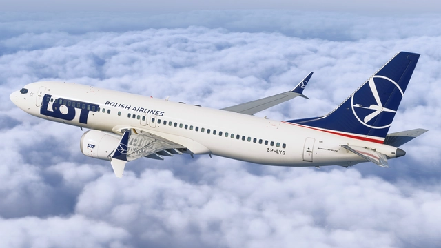 iFly Boeing 737 MAX8 Climbing from Warsaw, Poland - Microsoft Flight Simulator 2024 screenshot by PanekMs